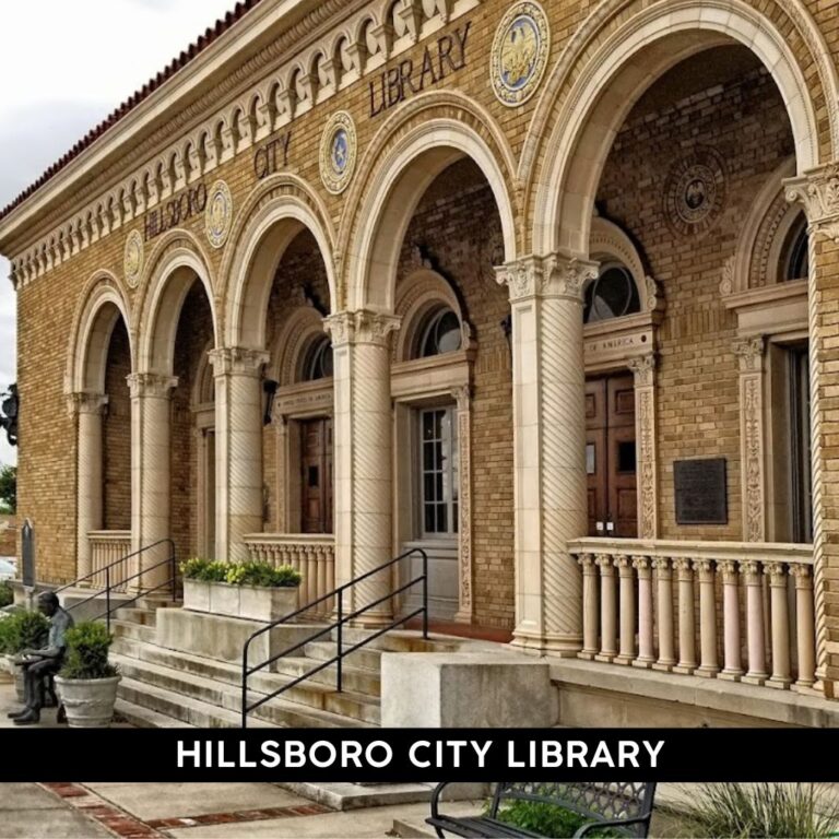Hillsboro City Library Hillsboro Texas 2 768x768