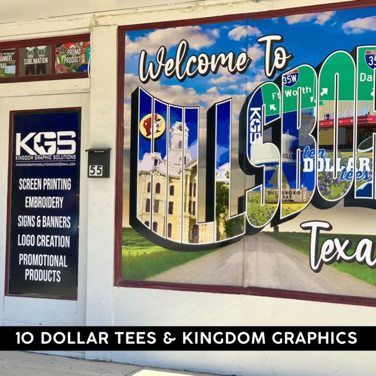 Kingdom Graphics Solutions 10 Tees Hillsboro Texas 3 768x768
