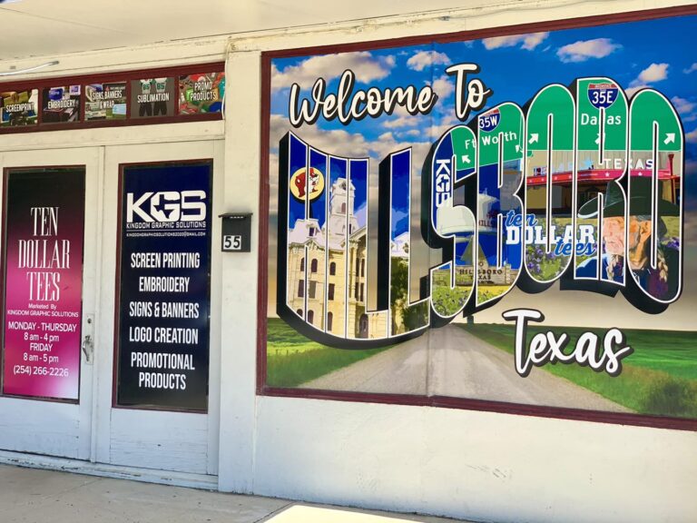 Kingdom Graphics Solutions 10 Tees Hillsboro Texas 768x576
