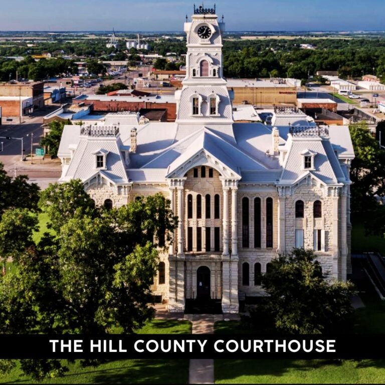 The Hill County Courthouse Hillsboro Texas 2 768x768